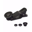 Kit Universal de Lentes 3 em 1 Para Smartphone UL-30