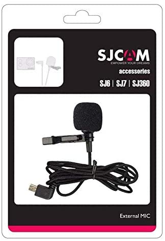 Microfone de Lapela SJCAM SJ6, SJ7 e SJ360