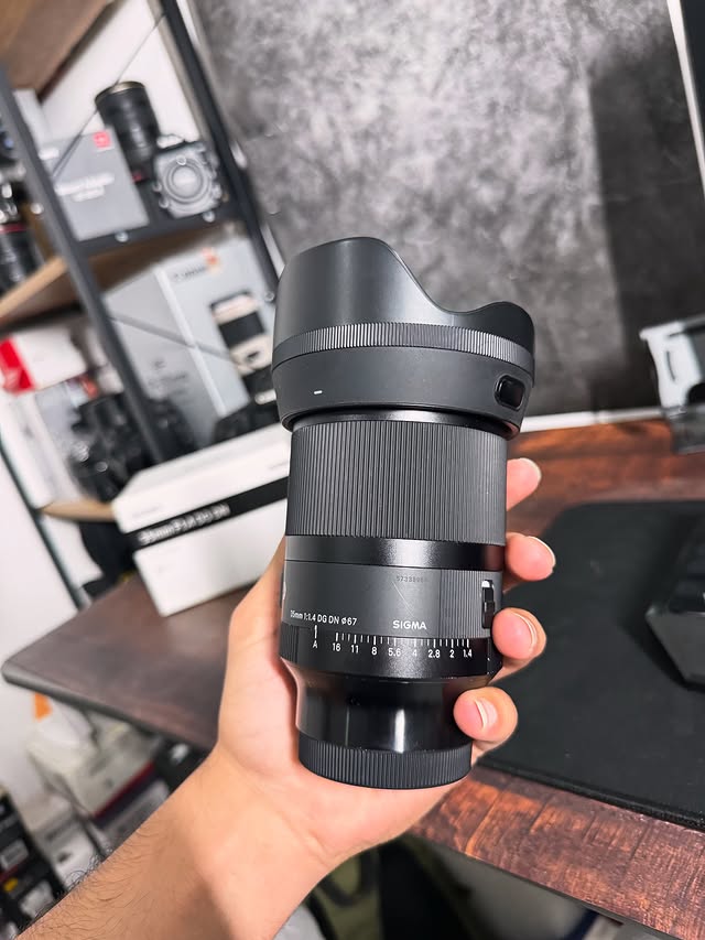 Lente 35mm F1.4 Sigma sony ART DG DN