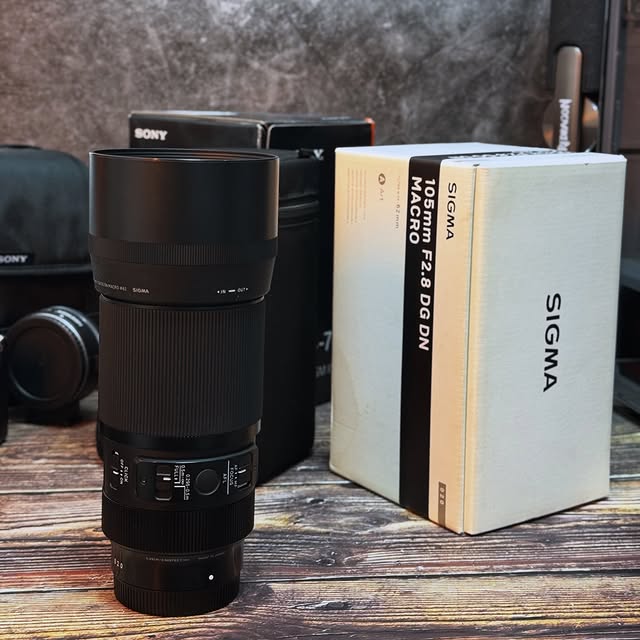 Lente Sigma 105mm f/2.8 Macro E-mount sony