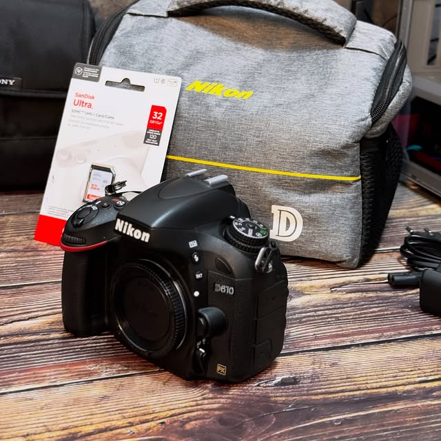 Câmera Nikon D610