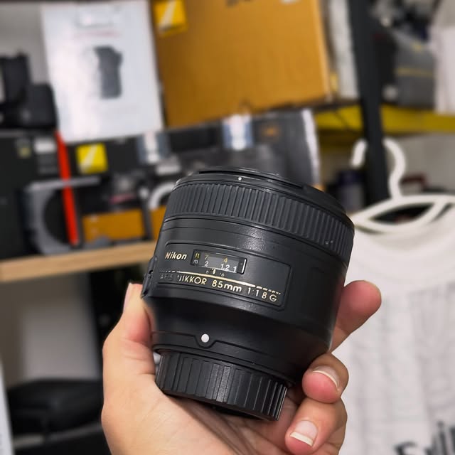 Lente Nikon 85mm f/1.8G