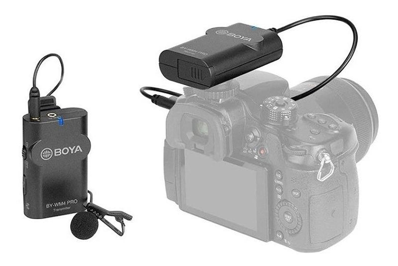 Microfone de Lapela Boya WM-4 Pro