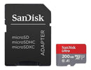 Cartão de Memória Sandisk Micro SD Ultra 100mb/s 200GB