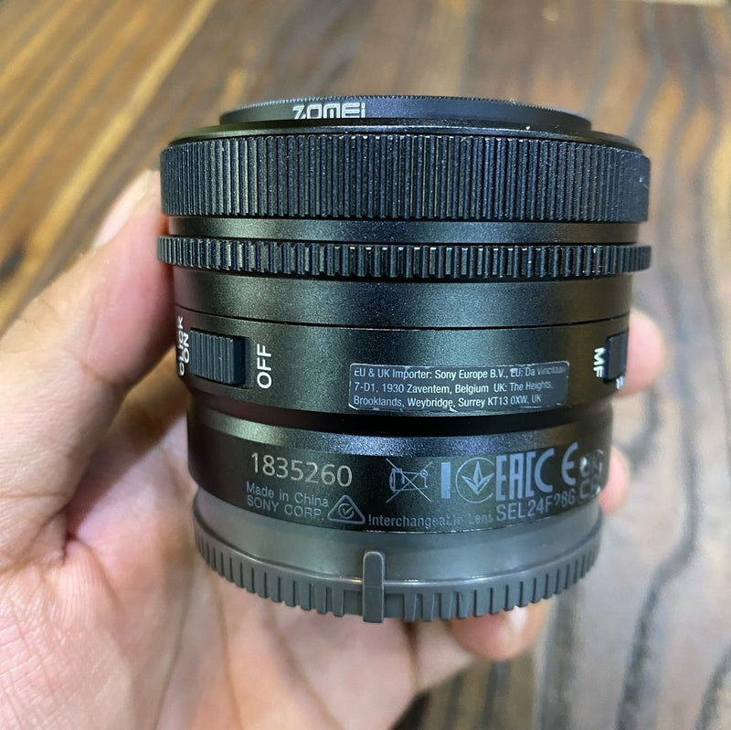 Lente Sony FE 24mm f2.8 G