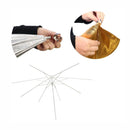 Sombrinha Dourada e Prateada Reversível 91 cm YU303REV Greika