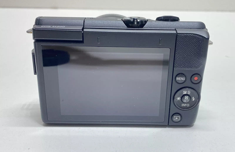 Camera Canon EOS M200 + Lente Canon 15-45mm