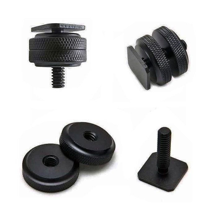 Anel Adaptador Hotshoe Parafuso 1/4" - Greika YA4380