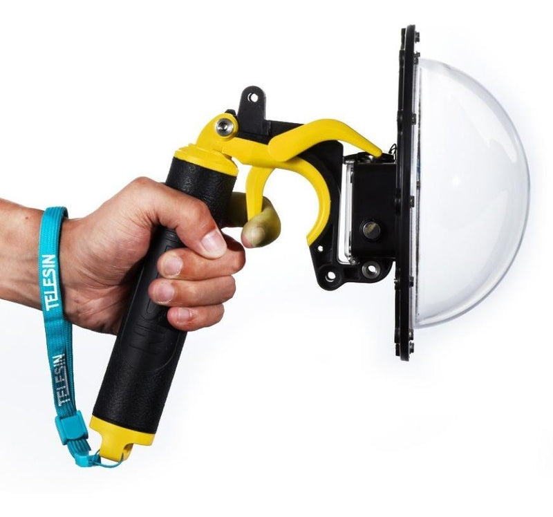 Dome GoPro Hero 5, 6 e 7 Telesin c/ Gatilho