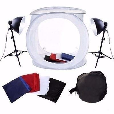 Kit Mini Estúdio Fotográfico Tenda 110V PK-ST07 Greika