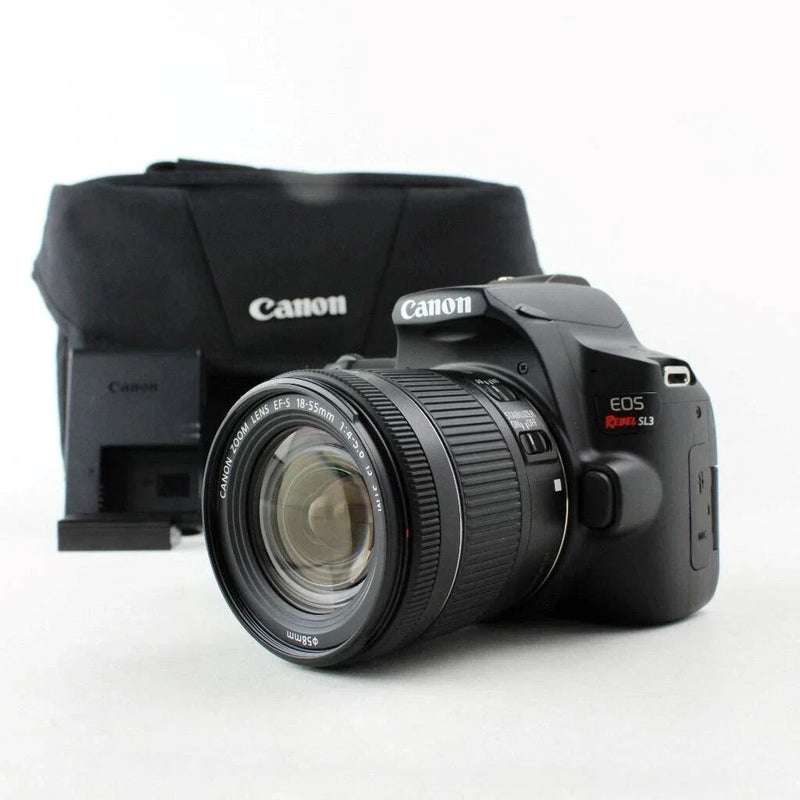 Canon EOS Rebel SL3 + Lente EF-S 18-55mm IS STM