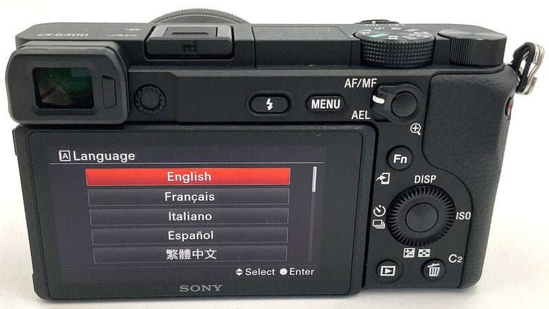 Câmera Sony a6400 + lente 16-50mm