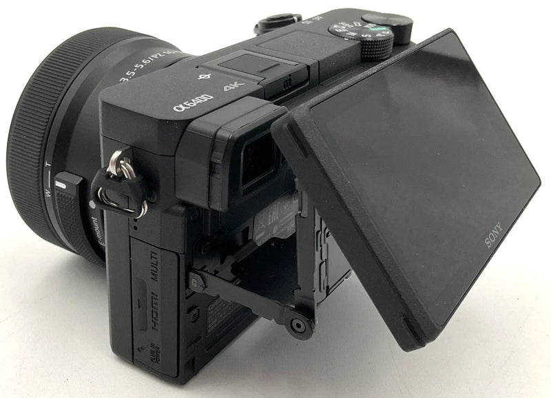 Câmera Sony a6400 + lente 16-50mm